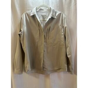 Royal Robbins Outdoor Button-Up Shirt – Size L | Lightweight Travel Top